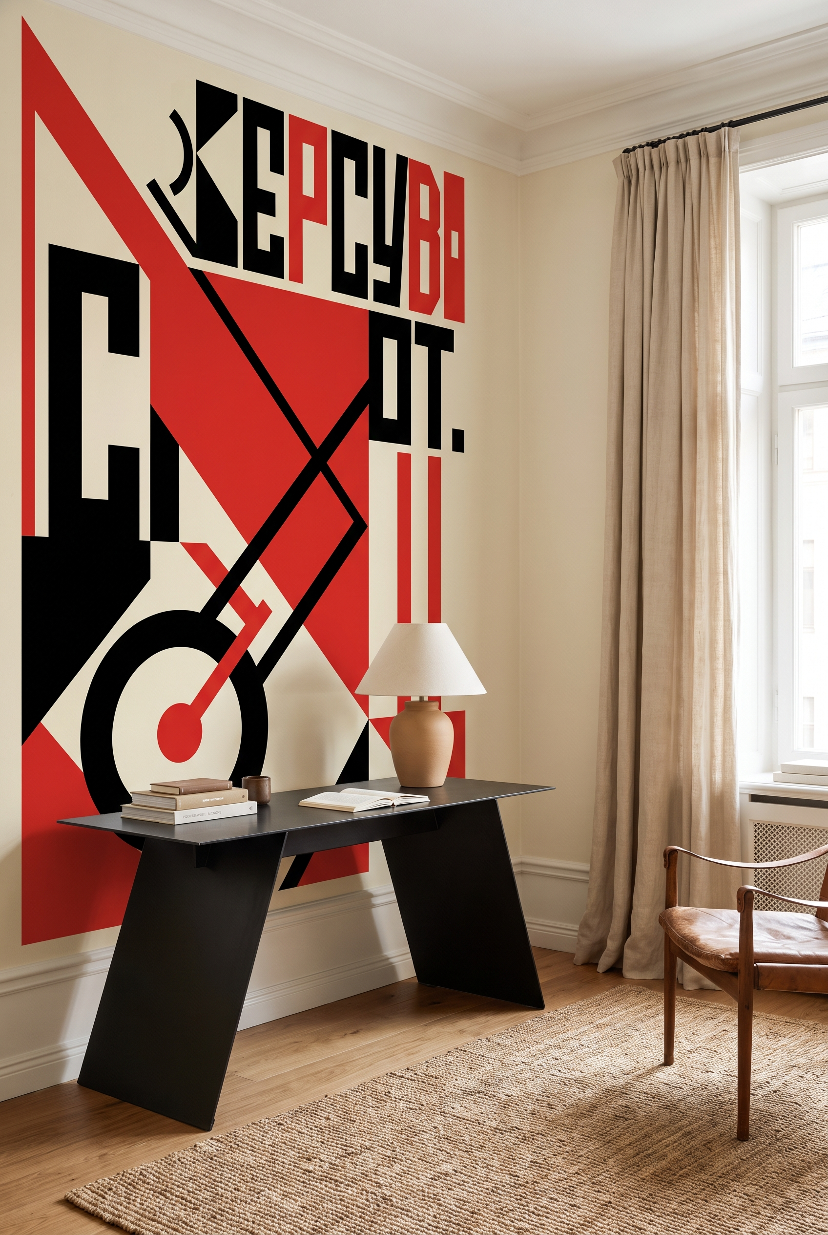 Constructivism Meets Warm Minimalism
